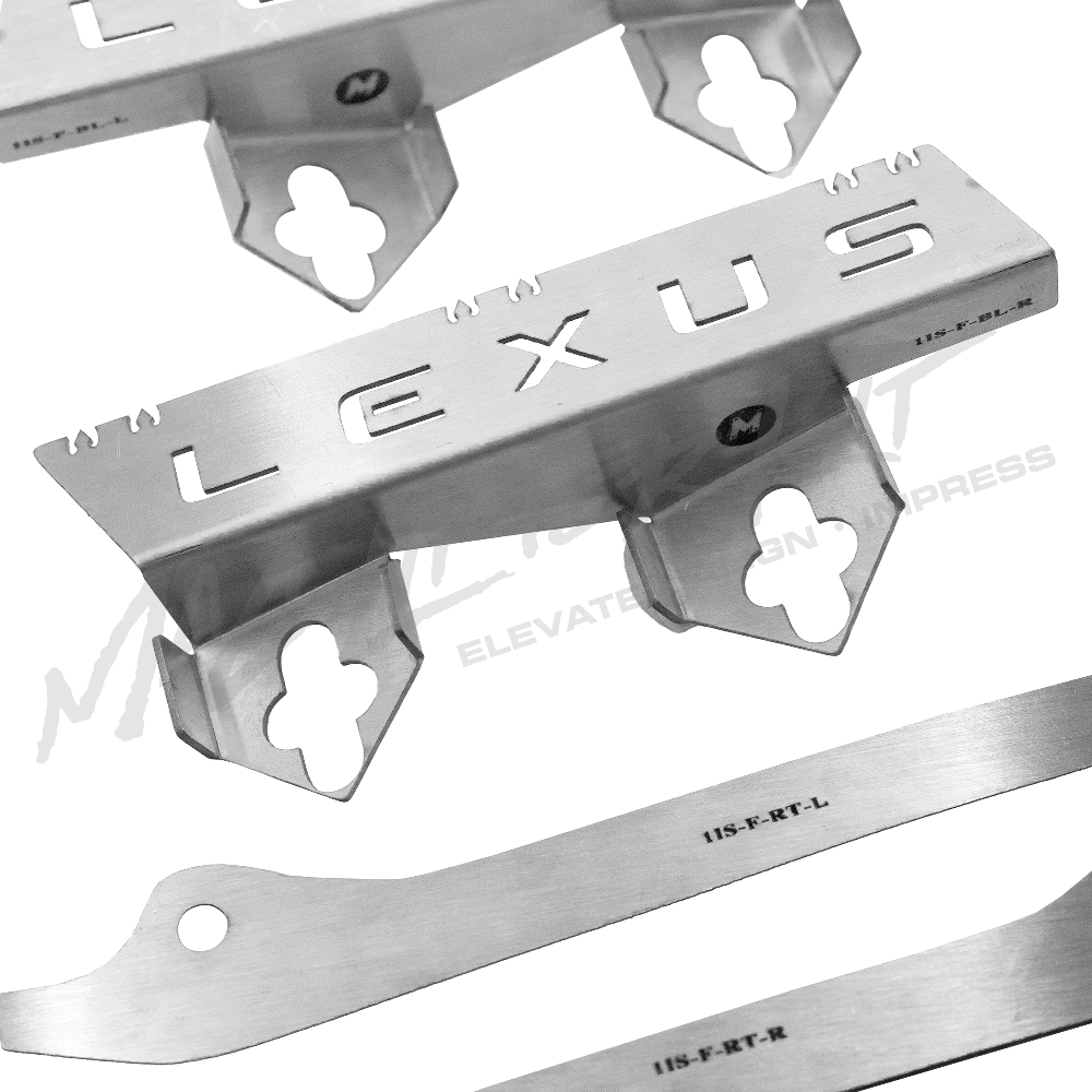 LEXUS 1IS (XE10) – Complete Front Bumper Lifter & Tabs Set – MAC
