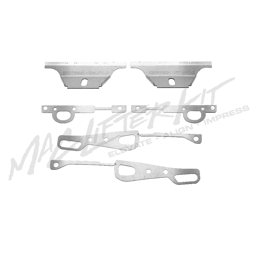 HONDA Civic EK Hatchback – Complete Front and Rear Bumper Lifter & Tabs Set