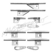 HONDA Prelude BB6 – Complete Front and Rear Bumper Lifter & Tabs Set