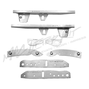 HONDA Integra DC2 (USDM) – Complete Front and Rear Bumper Lifter & Tabs Set