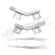 HONDA Civic FA5 –  Complete Front Bumper Lifter & Tabs Set