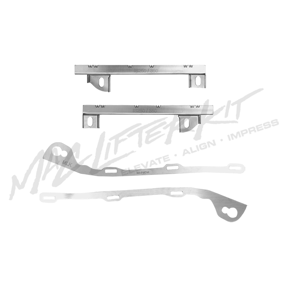 LEXUS 2IS (XE20) –  Complete Front Bumper Lifter & Tabs Set