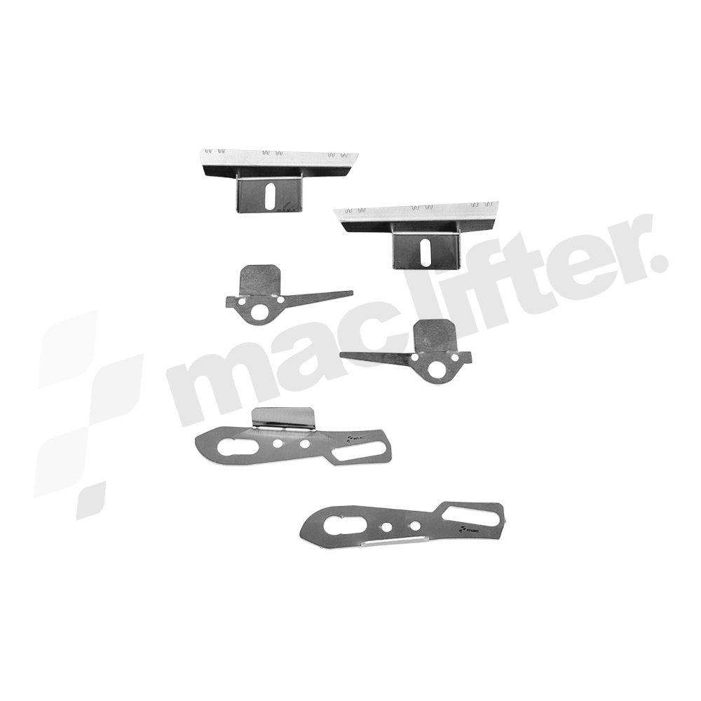 HONDA Civic EK Hatchback – Complete Front and Rear Bumper Lifter & Tabs Set