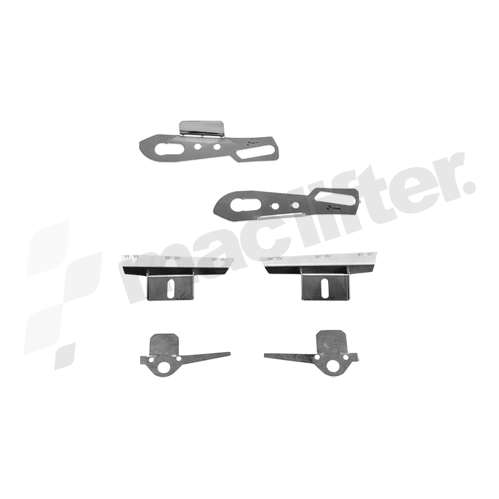 HONDA Civic EK Hatchback – Complete Front and Rear Bumper Lifter & Tabs Set