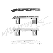 HONDA Accord (10th Gen) – Complete Front Bumper Lifter & Tabs Set