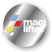 MAC Lifter Circle Sticker Decals - OG Script