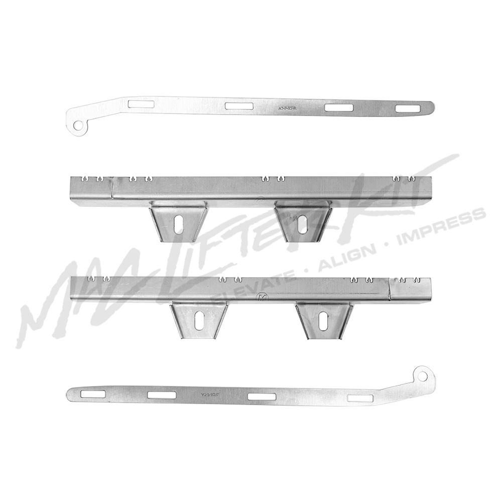 HONDA Accord (7th Gen) Sedan – Complete Front Bumper Lifter & Tabs Set