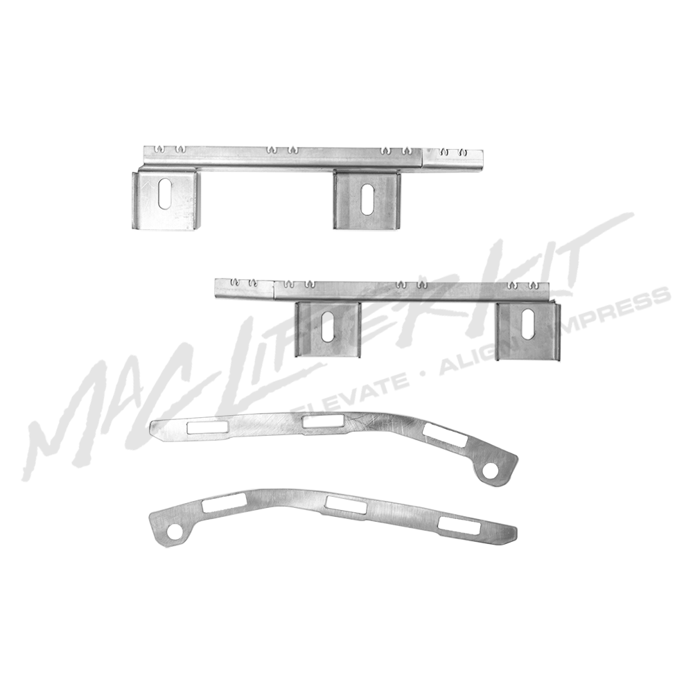 HONDA Accord (8th Gen) Sedan – Complete Front Bumper Lifter & Tabs Set