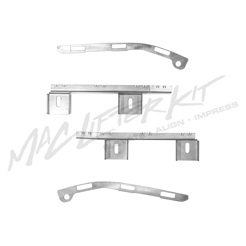 HONDA Accord (8th Gen) Sedan – Complete Front Bumper Lifter & Tabs Set