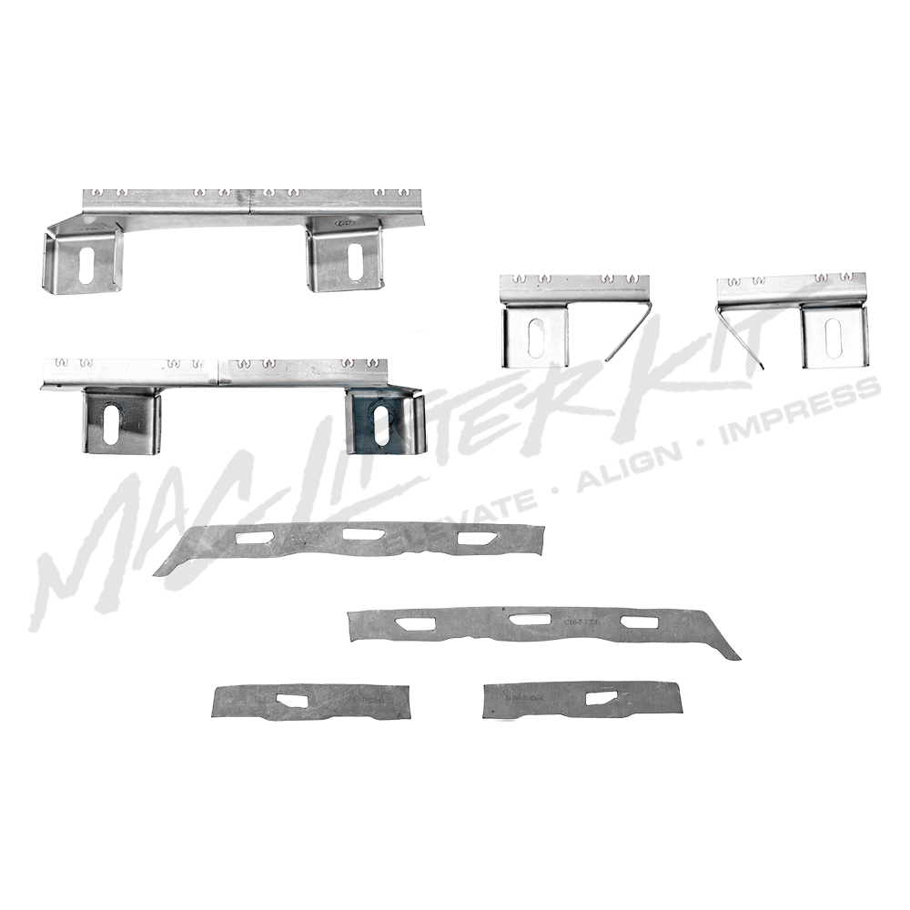 HONDA Civic (10thGen) – Complete Front Bumper Lifter & Tabs Set