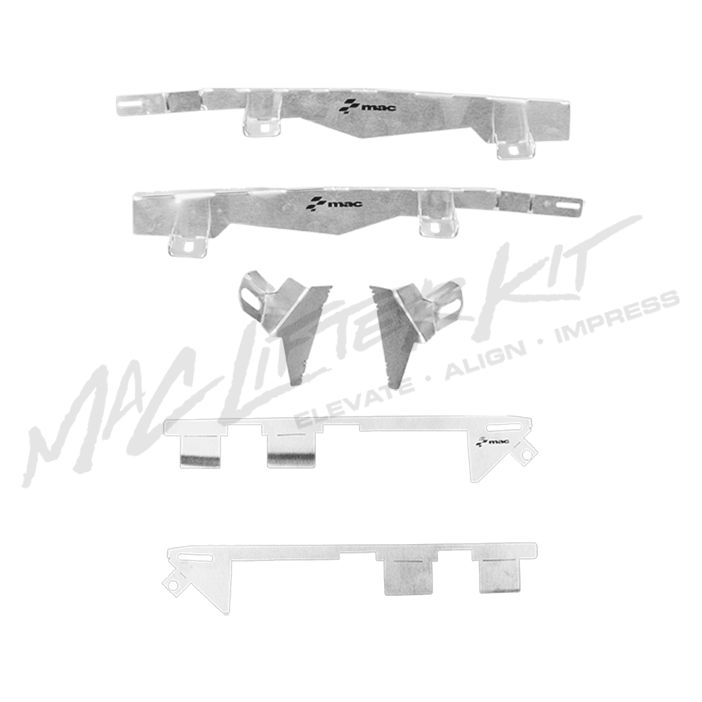 SUBARU WRX STi "Hawkeye" –  Complete Front Bumper Lifter & Tabs Set