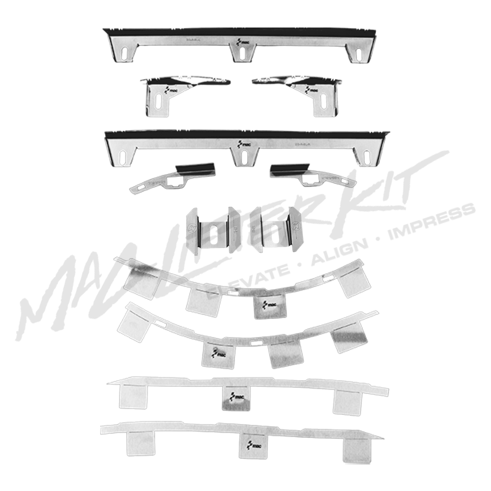 LEXUS ISF/2IS – Complete Rear Bumper Lifter with Tabs & Support Set