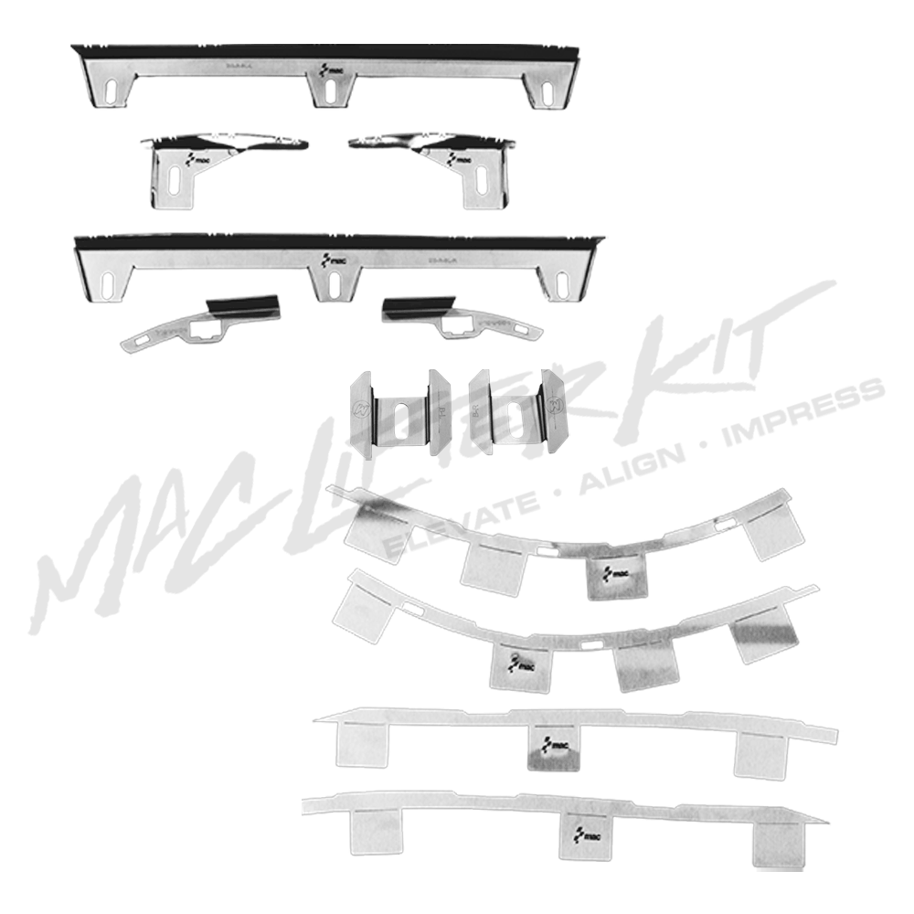 LEXUS ISF/2IS – Complete Rear Bumper Lifter with Tabs & Support Set