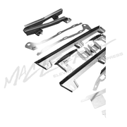 LEXUS ISF – Complete Front and Rear Bumper Lifter & Tabs Set with Support