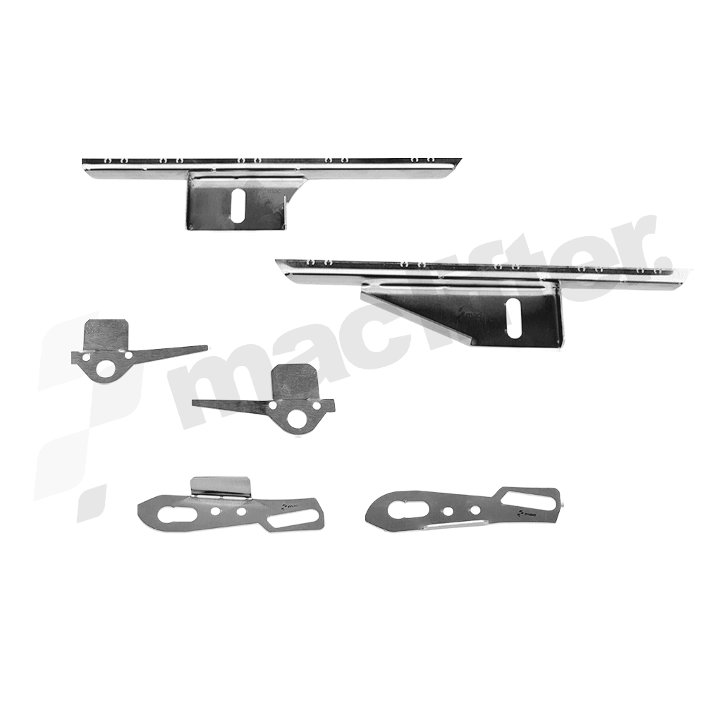 HONDA Civic EK/EJ/EM Coupe/Sedan – Complete Front and Rear Bumper Lifter & Tabs Set