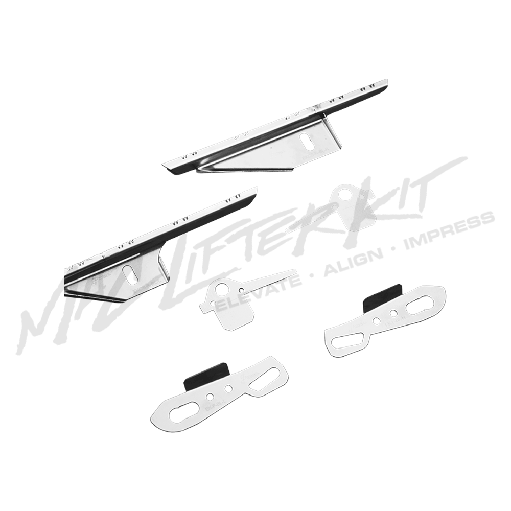 HONDA Civic EK/EJ/EM Coupe/Sedan – Complete Front and Rear Bumper Lifter & Tabs Set