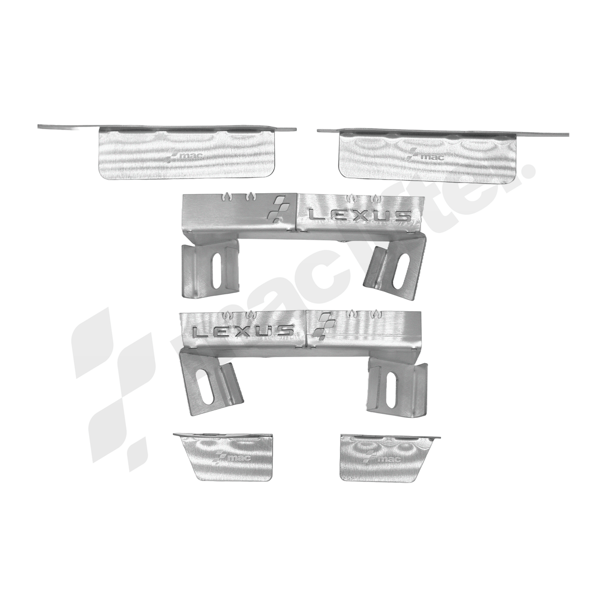 LEXUS 4IS – Complete Front Bumper Lifter & Tabs Set