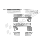 LEXUS 4IS – Complete Front Bumper Lifter & Tabs Set
