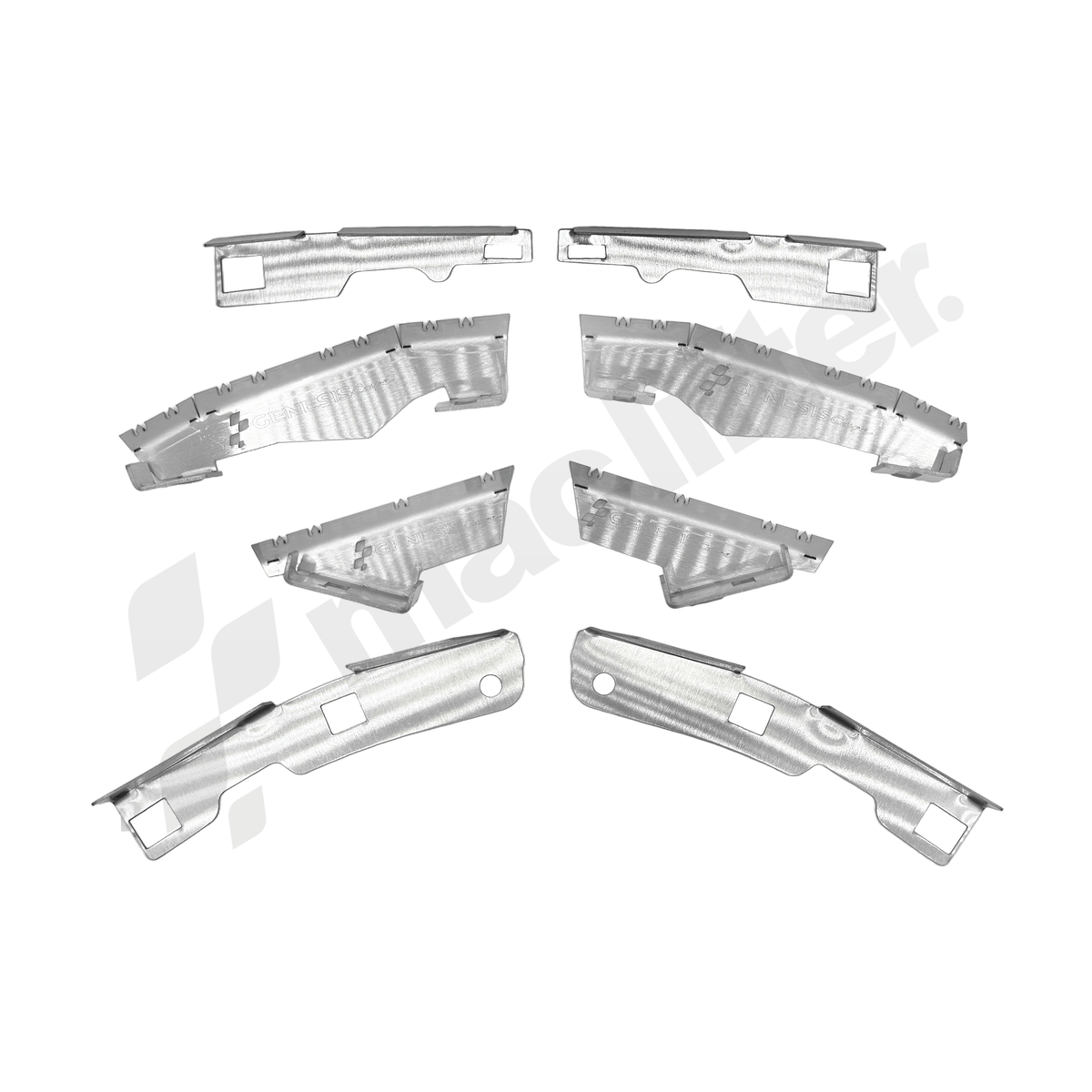 HYUNDAI Genesis Coupe BK1/BK2 – Complete Front Bumper Lifter & Tabs Set