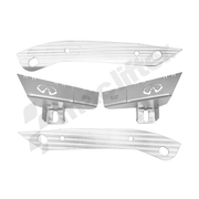 INFINITI G35 Coupe – Complete Front Bumper Lifter & Tabs Set