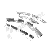HYUNDAI Genesis Coupe BK1/BK2 – Complete Front Bumper Lifter & Tabs Set