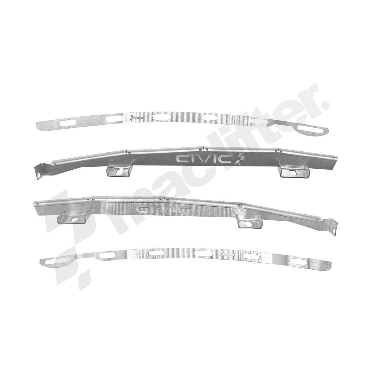 HONDA Civic (10thGen) – Complete Rear Bumper Lifter & Tabs Set