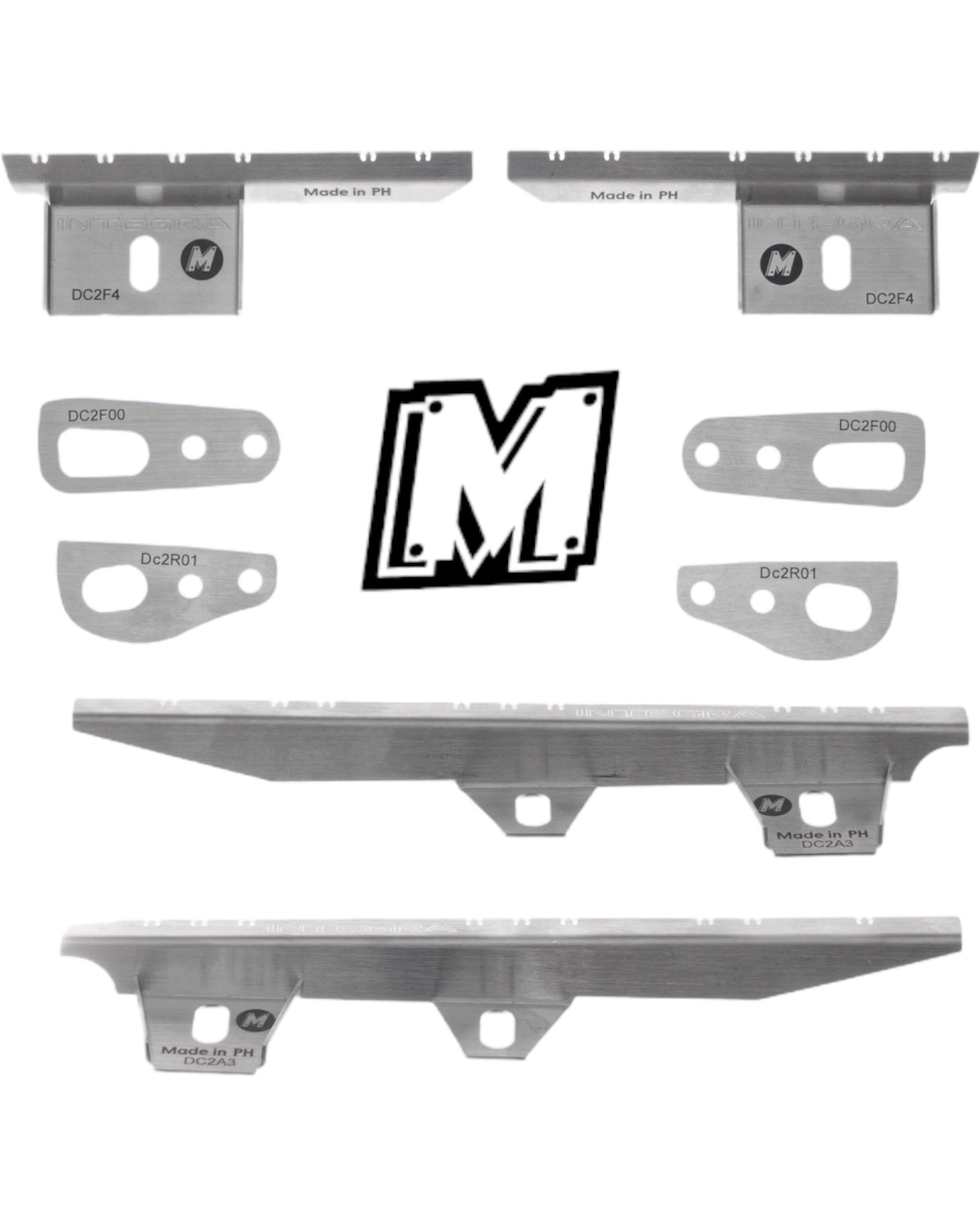 MLK - DC2/DB8 Front & Rear Lifter Kit with JDM front bumper